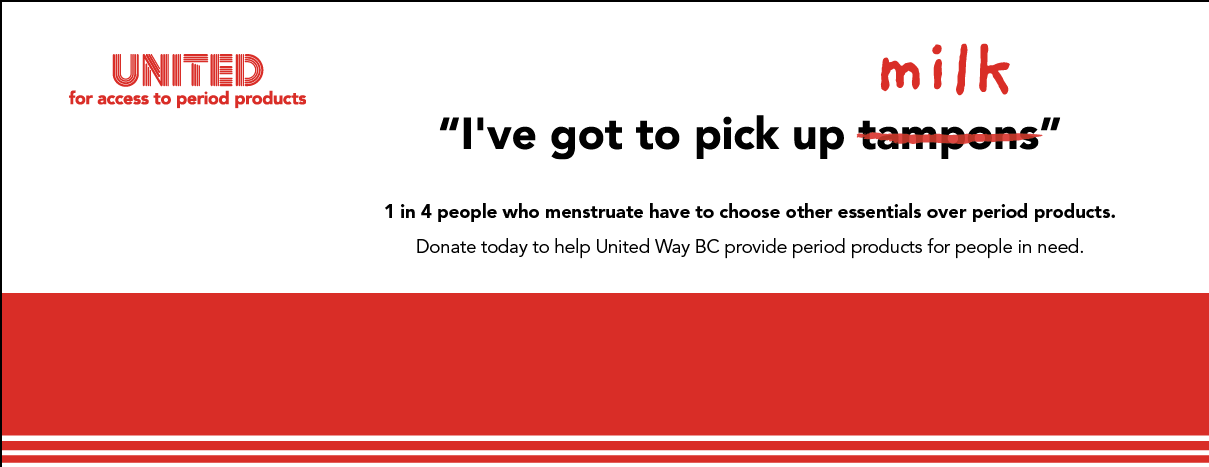 2025 United Way Period Promise Collection Campaign